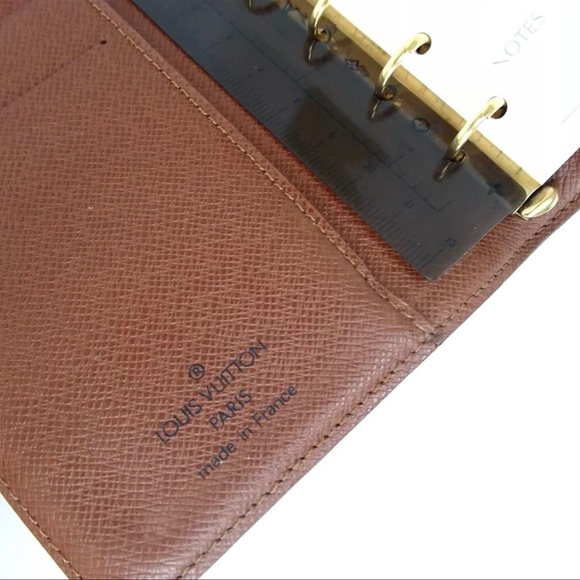 AUTH Louis Vuitton Monogram Agenda - Picture 10 of 10